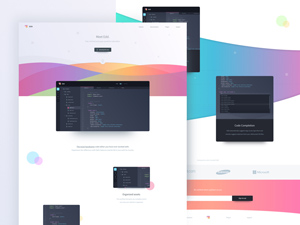 Edd – Landing Page Sketch Template