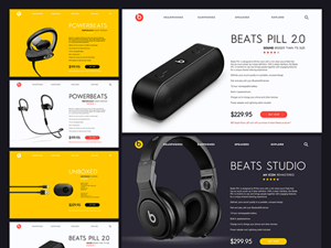 Beats Website Redesign