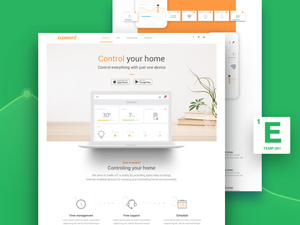 Elemento Sample – Multi-Purpose Template for Startups
