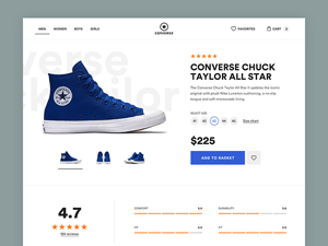 E-shop Product Page