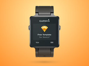 Garmin Vivoactive Mockup