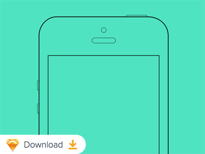 iPhone Line Mockup