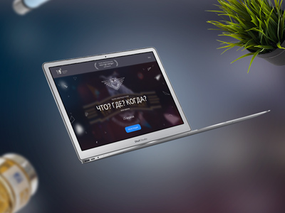 TV Show Promo pPage Mockup for Sketch