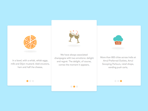 Onboarding Food And Drinks App