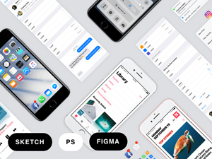 iOS 10 GUI by Facebook