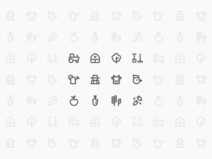 Farm Vector Icons