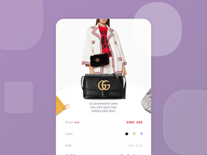 Fashion Shopping Screen