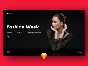 Fashion Week Slide Template