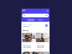 Fitness App Concept