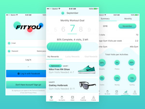 Fitness App Interface