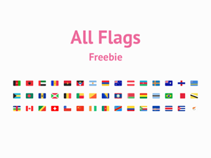 Country Flags Pack Freebie