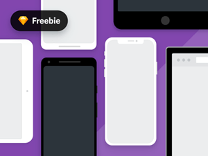 Flat Device Mockups