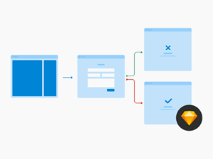 Flowchart Cards for Sketch