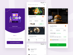 Food App UI Concept