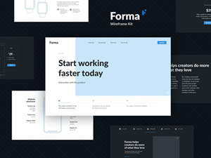 Forma Wireframe Kit Sample