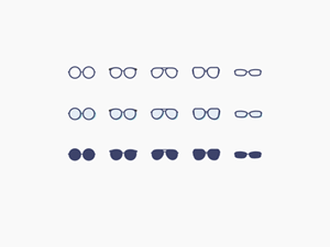 Sunglass Frames Icons