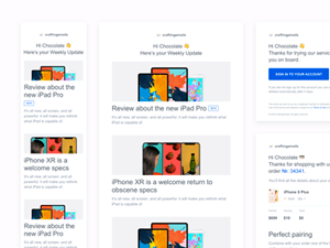 10 Email Templates for Sketch