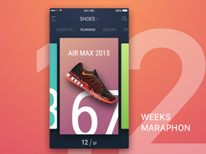 12 Weeks Sketch Marathon UI Kit