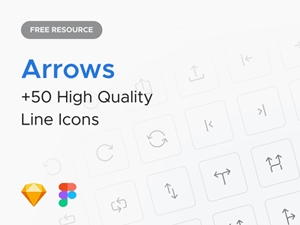 56 Arrows Icons