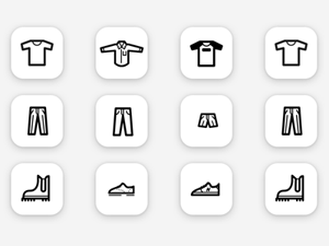 Clothes Icon Set