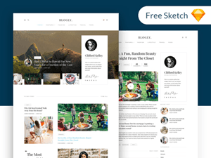 Blogly Theme Template