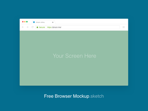 Google Chrome Mockup