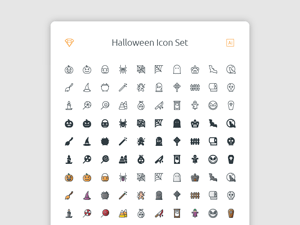 Halloween Icon Set