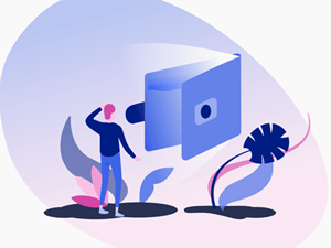 Digital Banking Illustration