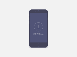 Minimal Dark Mobile Device Mockup