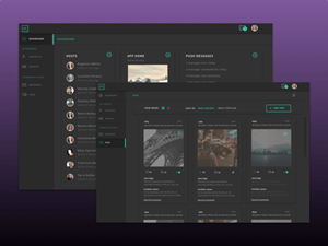 Dark UI Dashboard