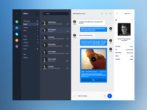 Desktop & Mobile Dashboard