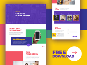 Creative Studio Website Template