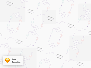 User Flow Template for Sketch