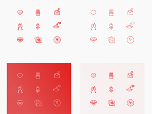 Valentines Day Icon Pack