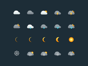 Weather Icons Set