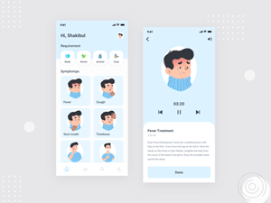 COVID-19 Awareness App Concept