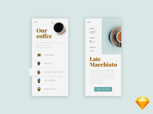 Food & Drink Menu Concept