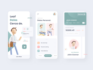 Mobile App UI Design