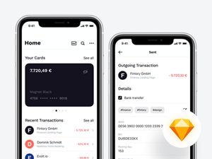 Finance App UI Concept