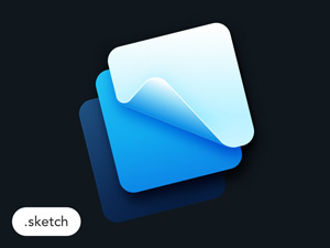 FramerJS Logo in Sketch