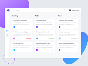 Kanban Board App UI
