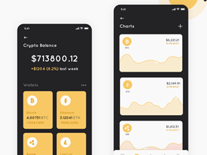 Crypto Wallet App UI