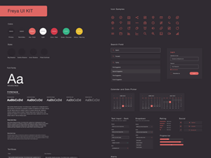 Freya Web UI Kit