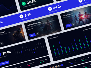 Gaming UI Kit – GameNite