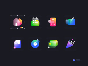 Glass Icons Pack