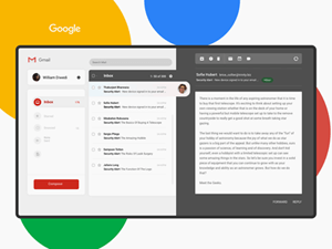 Gmail Desktop Concept