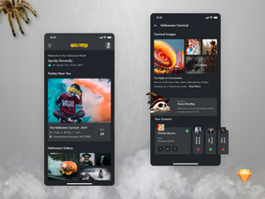 Halloween Themed App