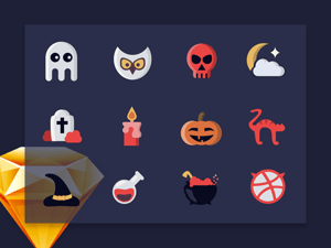 Halloween Icon Set