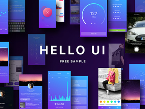 Hello UI Kit Free Sample