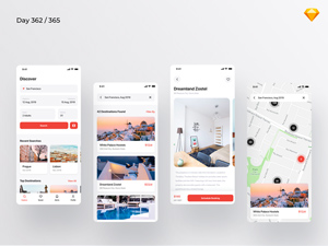 Hostel Booking App Concept